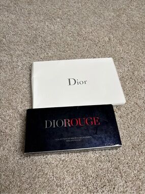 Dior Mini Lipstick Set *incomplete* & Pouch